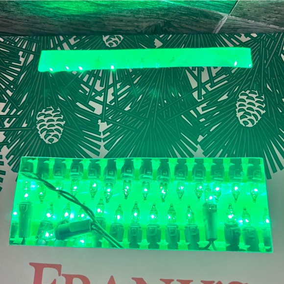 COPY - Vintage FRANKS 100 Ultra Bright Christmas Lights Green New - Picture 4 of 16